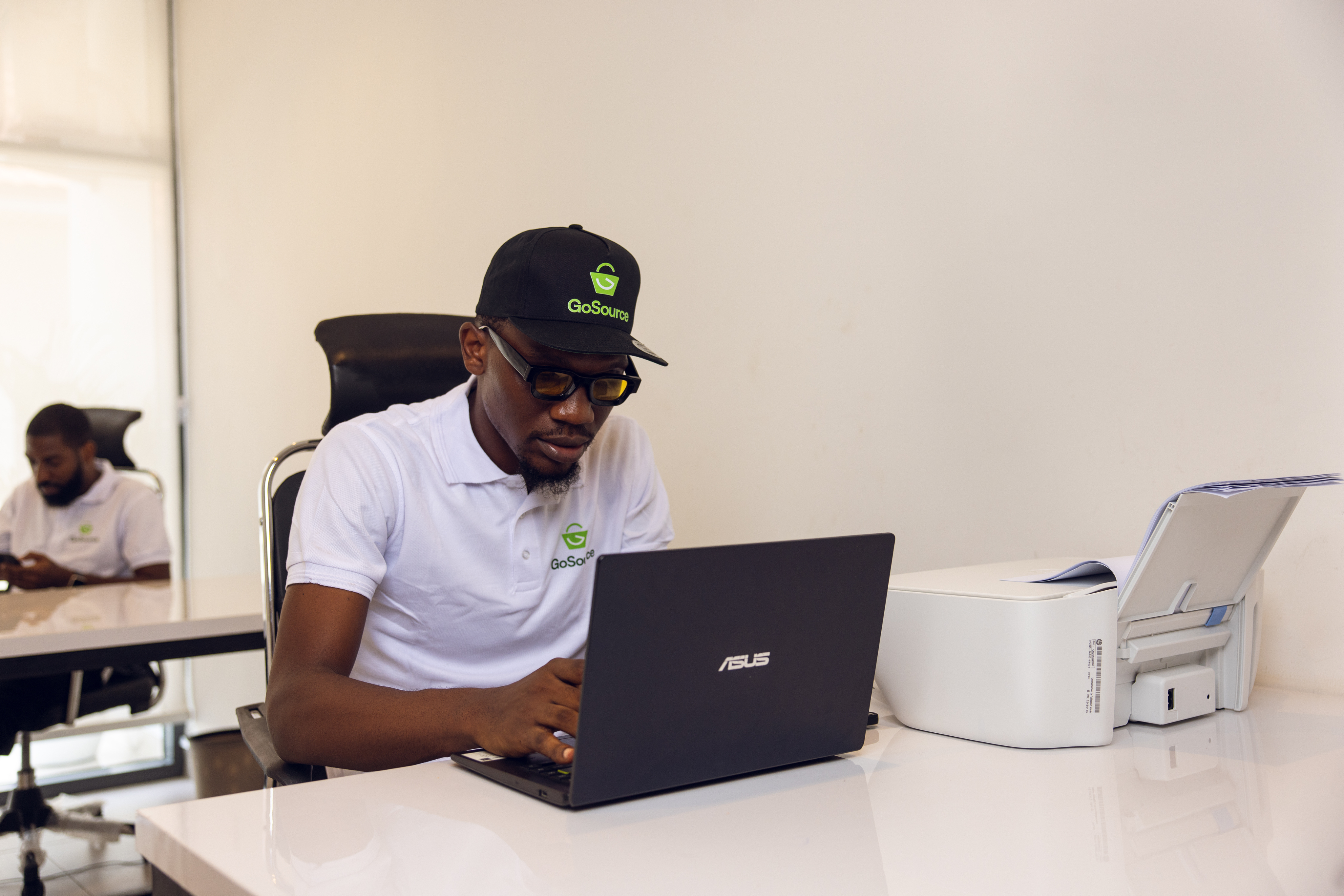 GoSource support team member helping a customer